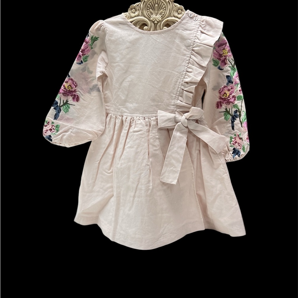 Petite Amalie sz 4 pale pink linen Dress